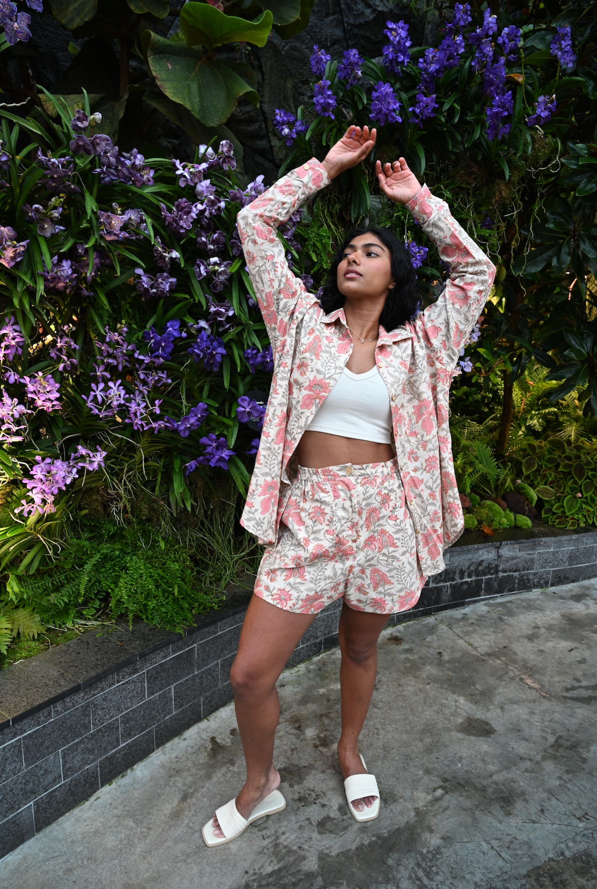 Rose Linen Set