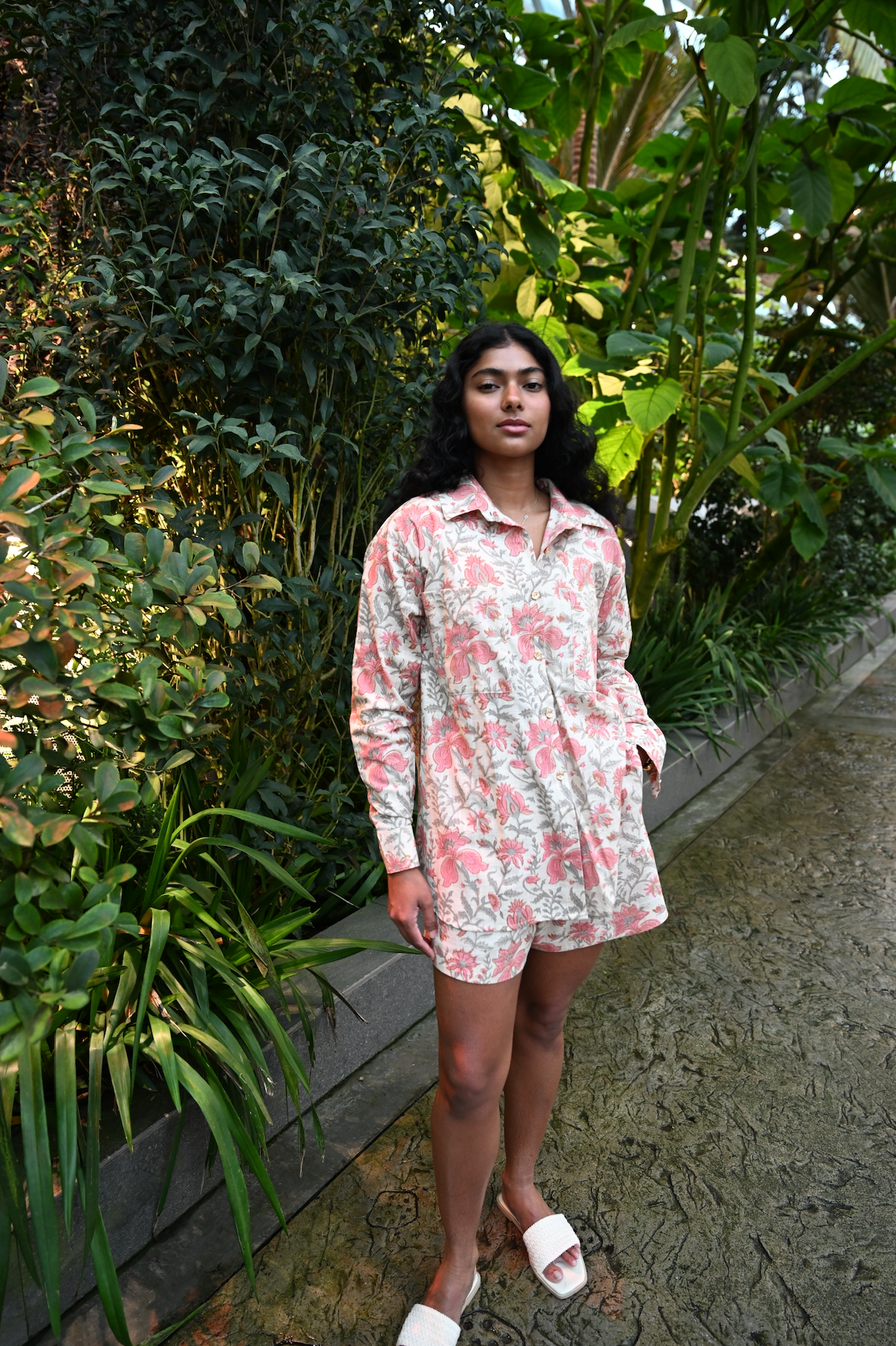 Rose Linen Set