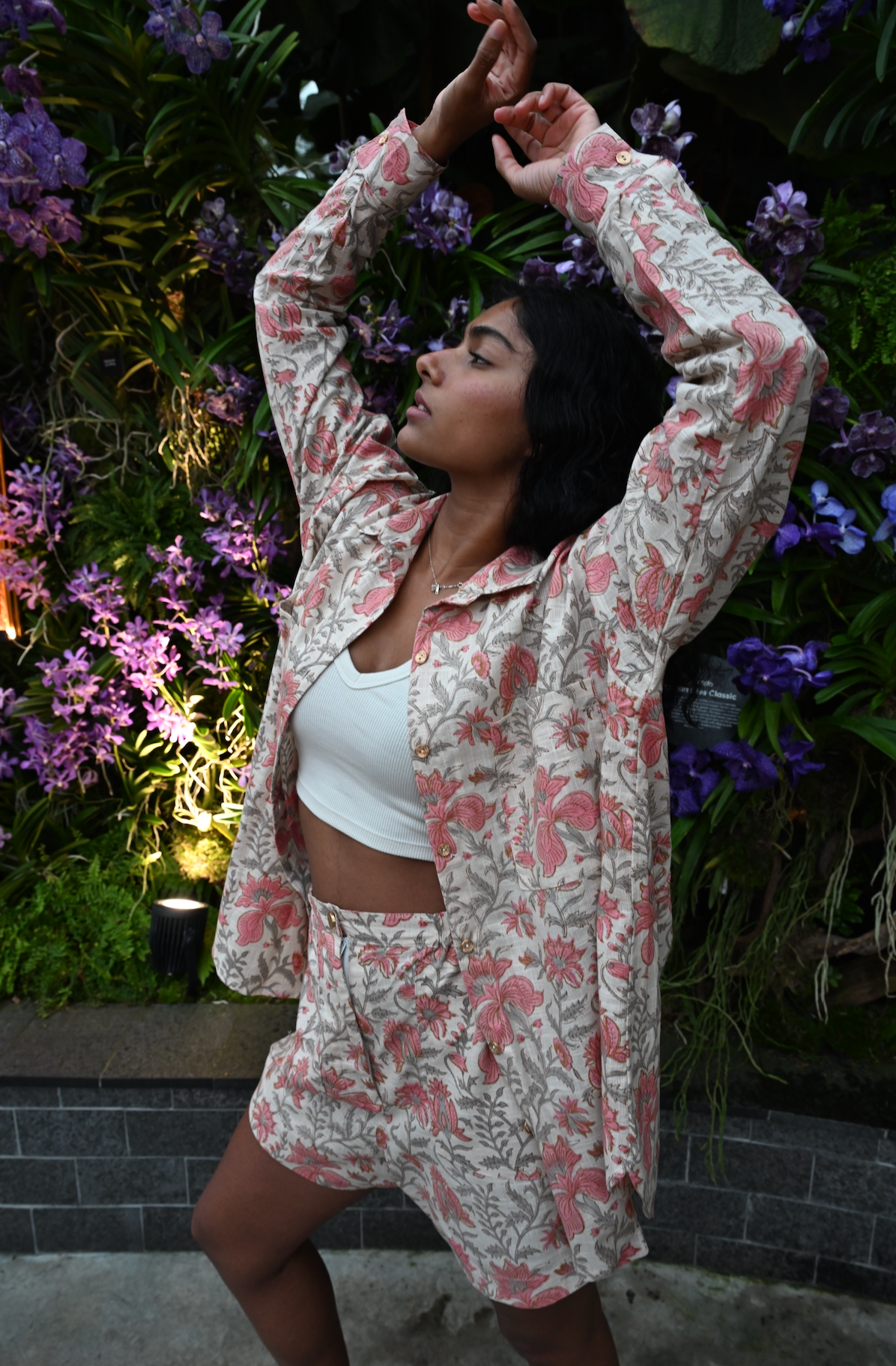 Rose Linen Set